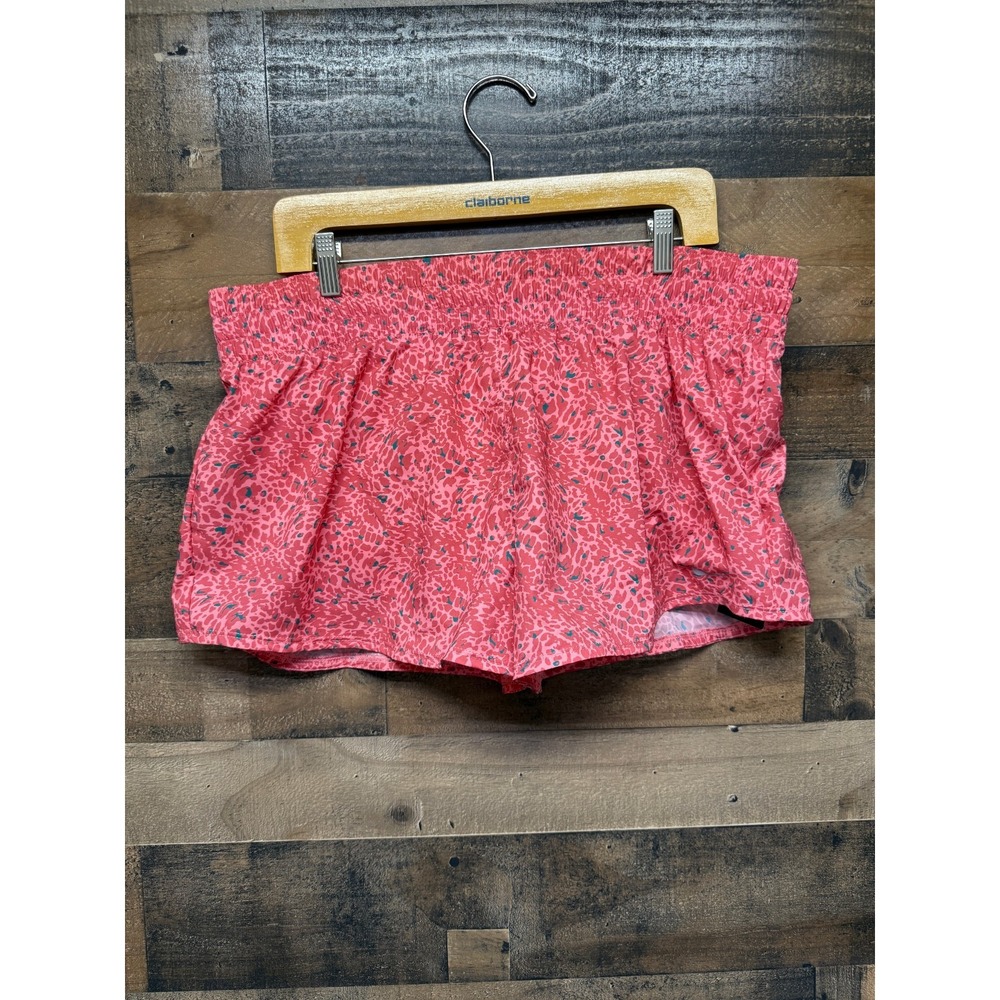 Nike Dri-FIT Training Shorts Women's XL Desert Coral 3" Brief-Lined HF4500-611 - Picture 1 of 7